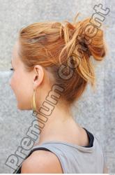 Hair Woman White Jewel Slim